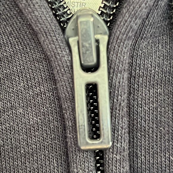 Adidas Full Zip Hoodie Sweatshirt Track Jacket Navy Blue 3 Stripes #GK9053 2XLT - Picture 5 of 7